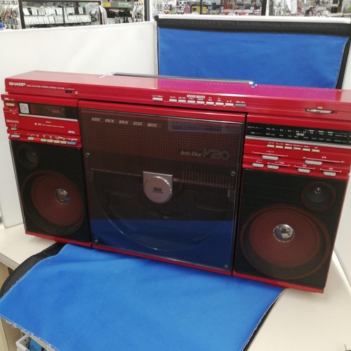 Sharp v20 dual play disc - play,