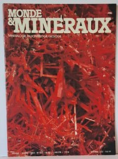 monde & minéraux N° 53 NEUF