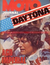MOTO JOURNAL  160 GUZZI 125 Charles COUTARD MONARK Cross AGOSTINI à DAYTONA 1974