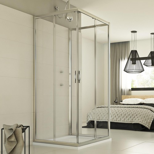 Cabine douche parois - de,