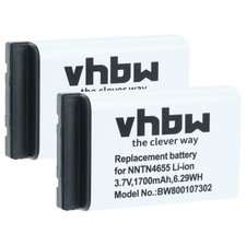 2x Batterie pour Motorola