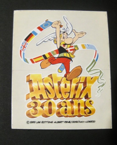 Asterix autocollant ans ed - autocollant,