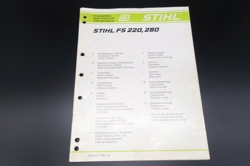 Stihl débrousailleuse 220 - débrousailleuse, fs