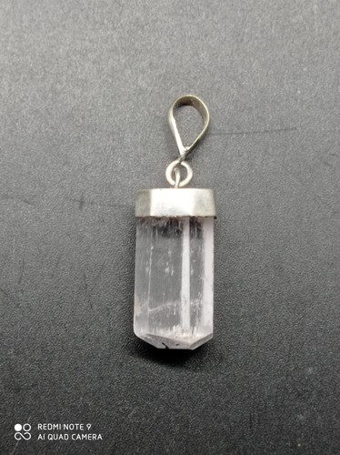 Pendentif argent massif - , et