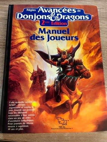 Donjons dragons 2eme - et,