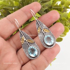 Bleu Ciel Gemme Topaze 925