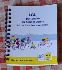 Cyclisme Livre Carnet de Route Tour de France 2020 partenaire officiel LCL