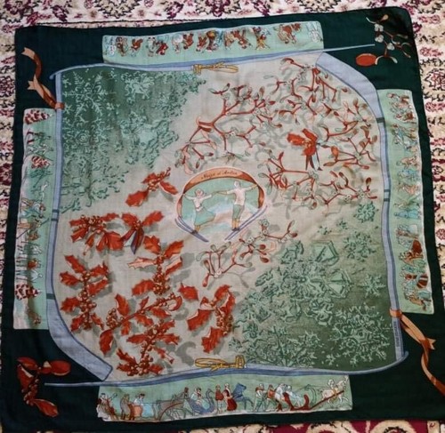 Foulard hermès neige - hermès,