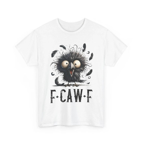 Caw black crow - "f-caw-f, bird