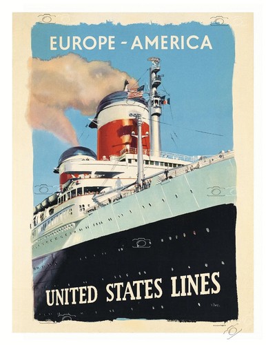 Paquebot united states lines - paquebot,