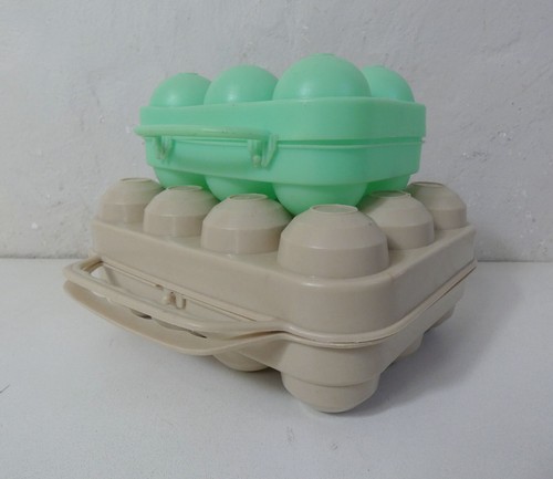 Boites oeufs en - boites, plastique