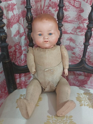 Poupée ancienne bébé - ancienne, am