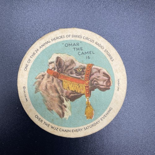 1930 dixie lid - dixie, circus