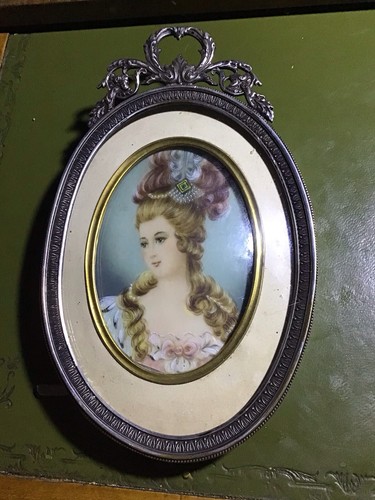 Portrait miniature madame - miniature, de