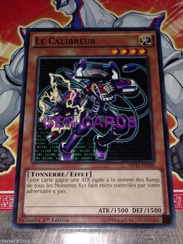 Carte le calibreur - yu, gi