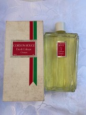 Extrêmement RARE Parfum ancien COTY Cordon rouge eau de cologne classique 440ml