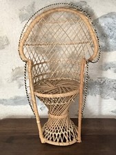 Fauteuil miniature rotin - fauteuil,