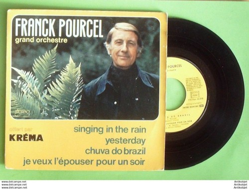 Pourcel franck 45t singing - franck, ep