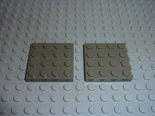 Plaque plate olddkgray 4x4 - 2,