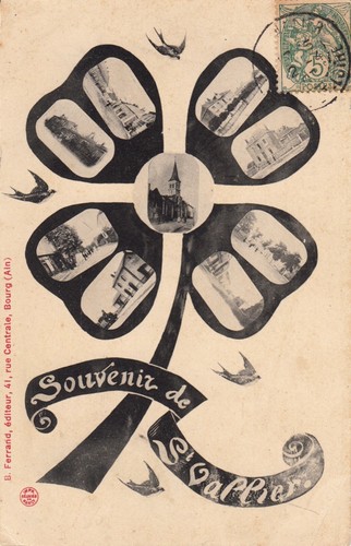 Carte postale ancienne drôme - carte,