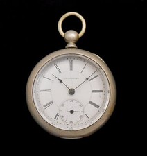 Bridgeport Watch Co. Pocket Watch by Gallet 1886