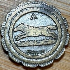 JETON 20 CENTIMES À CONSOMMER DHD. CARTAUX, CHEVAL AU GALOP.(1275)