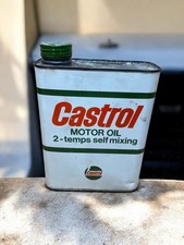 Ancien bidon d’huile Castrol