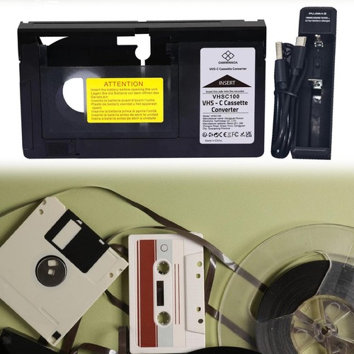 Adaptateur cassette vhs - cassette, c