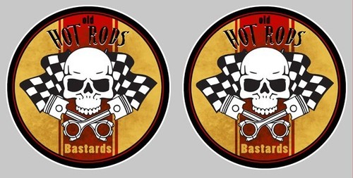 Stickers hot rod bastards - stickers,