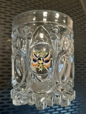 Gobelet cristallo cerame/ inclusion/paillon or/ Charles X /1830