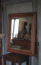 Grand miroir vintage, miroir mural, glace murale