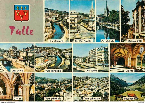 Carte postale tulle - 19,