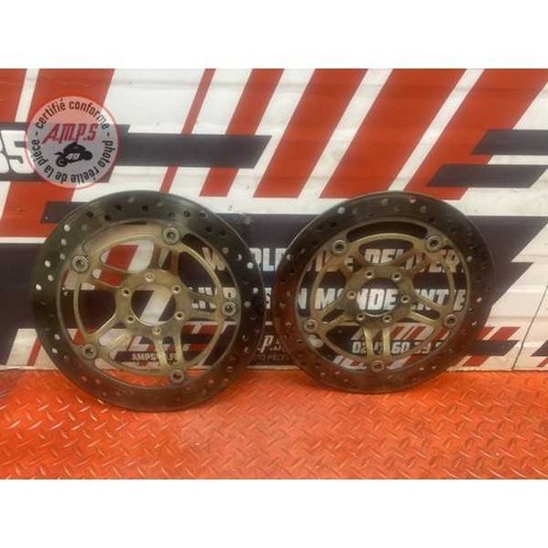 Paire disque frein avant - paire, de