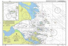 Carte Maritime Admiralty 1199 Côte Est De La Chine Ningbo Gang À Changjiang Kou