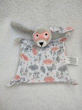 Doudou plat lapin masqué - doudou,