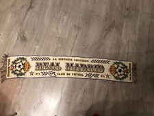 Ancienne Echarpe Football Réal De Madrid Vintage