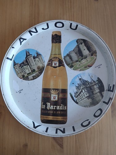 Plateau publicitaire ancien - plateau,