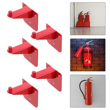  Support d'extincteur 5 pièces : crochet mural en acier pour extincteur