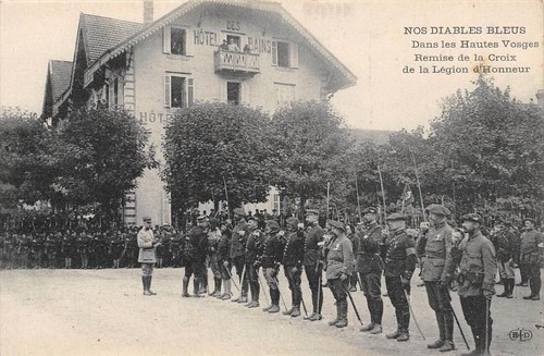 Cpa nos diables - 88, bleus