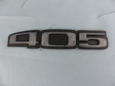 PEUGEOT 405 logo insigne emblème sigle monogramme hayon coffre en plastique