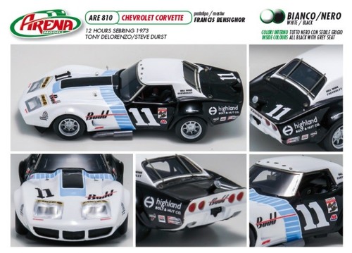 Decal corvette 11 sebring - c3, #11