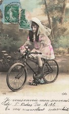 CP PETITE FILLE CHAPEAU VOILE