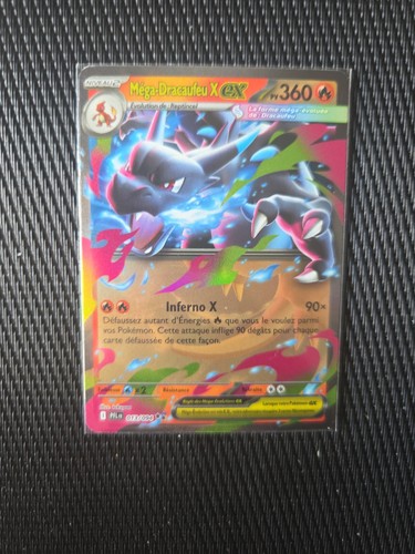Carte pokémon méga dracaufeu - carte,