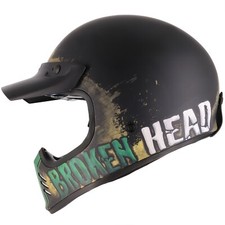 Casque Retro Rusty Rider Vert