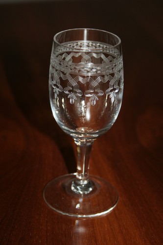 Verre table ancien - de, en