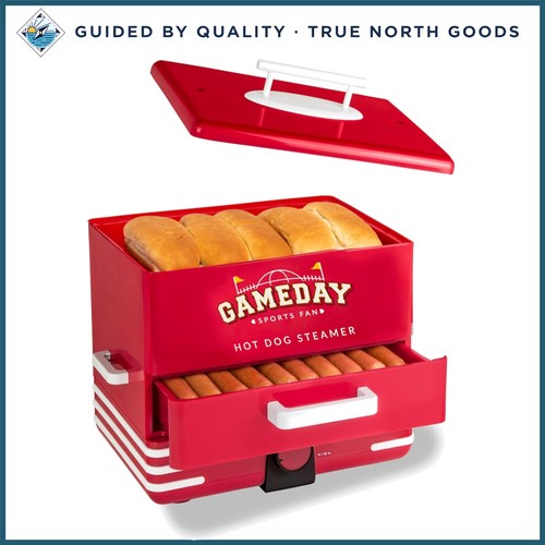 Game day hot dog steamer - day,