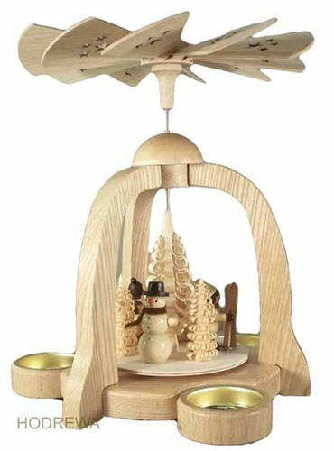 Pyramide père noël avec - père,