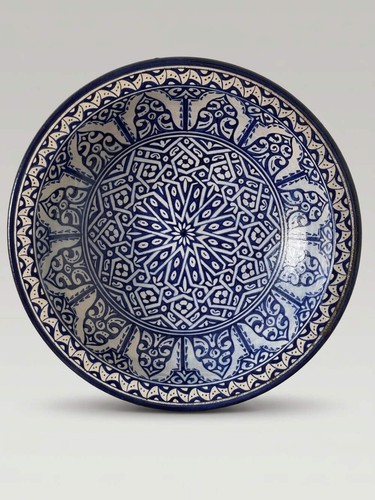 Grand plat marocain - , en