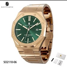 Montre Rose Gold Cadran Vert