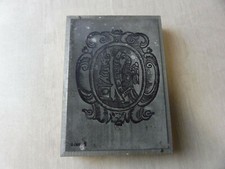 Ancien tampon / matrice ex libris, S Ioannes, aigle